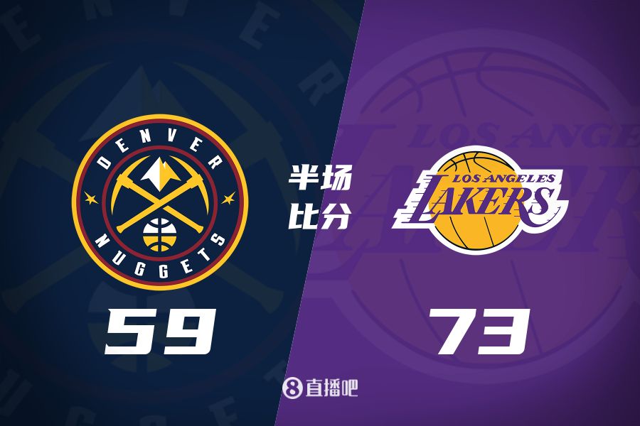 水銀瀉地的進攻火力次節暫緩！東契奇25分 湖人半場領先掘金14分