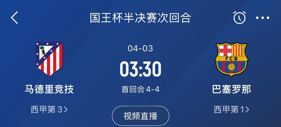 下周又相遇！國王杯第二回合巴薩vs馬競，馬競隊內5名阿根廷國腳